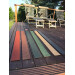 6 Colours of Anti Slip Decking Strips 1220mm by 85mm by Lightweight Tile Ltd