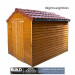 Red Lightweight Plastic Tiles For Roof Conversions for Garden Sheds