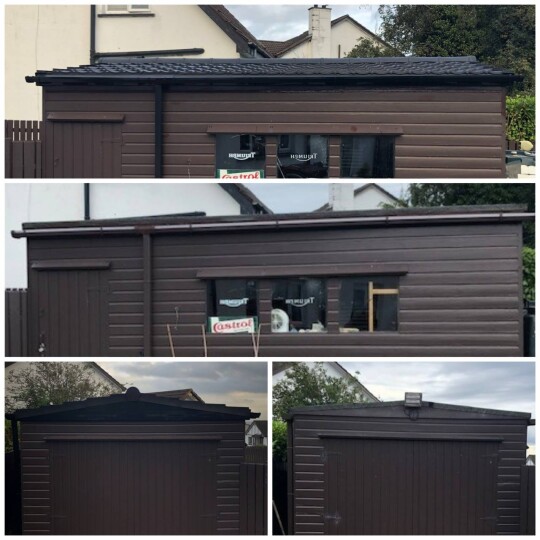 AI Budget Shed Collage