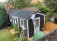 JB Completed grey gable outbuilding cropped