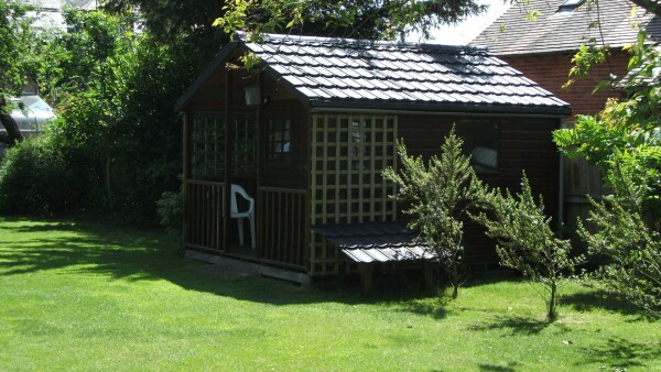 Mr P and his plastic LightWeight Roofing System Sheds