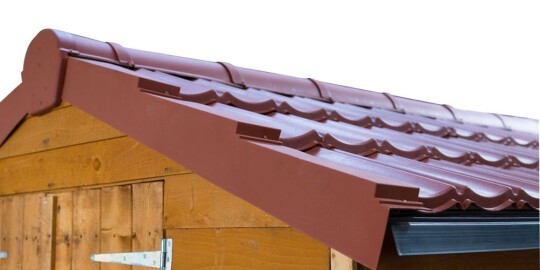 Our LightWeight Tiles Red Smooth Roofing System Shed Bundle Packages 