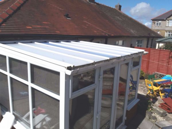 Flat to Pitched roof using LightWeight Tiles 