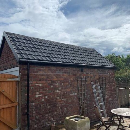 complete roof Grey Gable WM