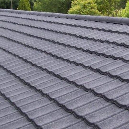 Photo of a roof using Granulated Lightweight Grey roof tiles by Lightweight Tiles Ltd
