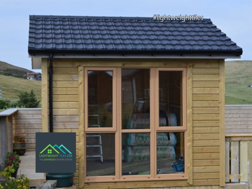 orkney out door building with lightweight roof tiles WEB